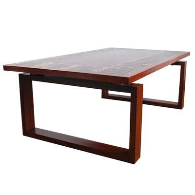 Rosewood Dabish Coffee Table from Trioh, 1970s-GIW-1395864