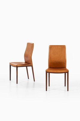 Rosewood Dining Chairs by Helge Vestergaard-Jensen for P. Jensen & Co., 1960s, Set of 8-SC-765675