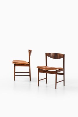 Rosewood Dining Chairs by Ib Kofod-Larsen for Seffle Möbelfabrik, 1960s, Set of 6-SC-799523