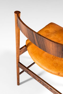 Rosewood Dining Chairs by Ib Kofod-Larsen for Seffle Möbelfabrik, 1960s, Set of 6-SC-799523