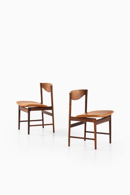 Rosewood Dining Chairs by Ib Kofod-Larsen for Seffle Möbelfabrik, Sweden, 1960s, Set of 8-SC-754567