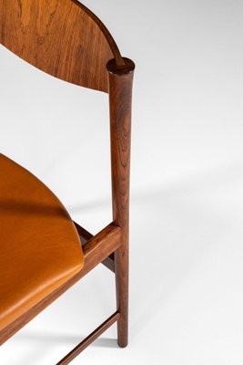 Rosewood Dining Chairs by Ib Kofod-Larsen for Seffle Möbelfabrik, Sweden, 1960s, Set of 8-SC-754567