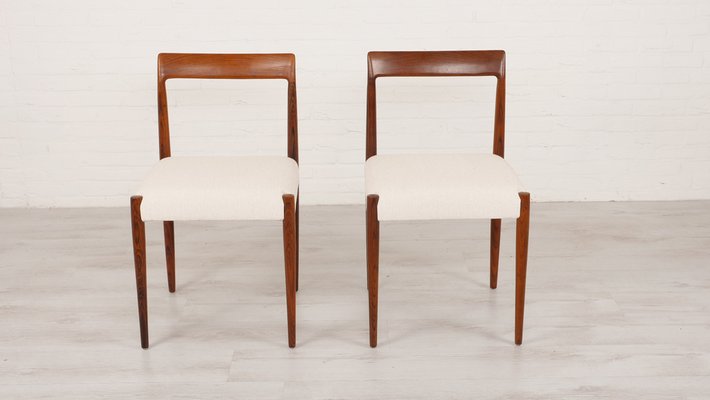 Rosewood Dining Chairs from Lübke, Set of 2-HPM-1748057