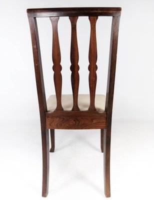 Rosewood Dining Room Chairs, 1920s, Set of 4-UY-999232