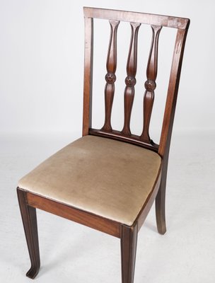 Rosewood Dining Room Chairs, 1920s, Set of 4-UY-999232