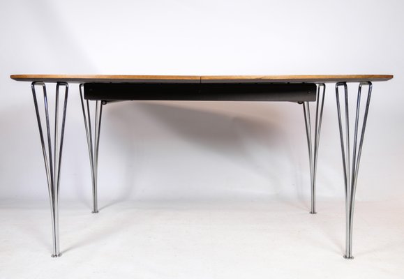 Rosewood Dining Table attributed to Piet Hein & Bruno Mathsson for Fritz Hansen, 1960s-UY-1425728