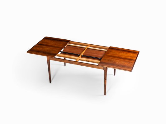 Rosewood Dining Table by Arne Hovmand-Olsen for Mogens Kold, 1960s-XZZ-783002