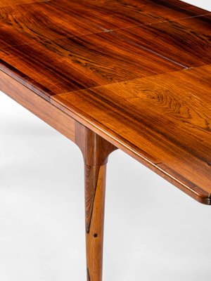 Rosewood Dining Table by Arne Hovmand-Olsen for Mogens Kold, 1960s-XZZ-783002