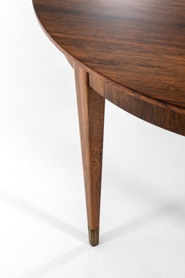 Rosewood Dining Table by Ernst Kühn for Lysberg Hansen & Therp , 1950s-SC-554939