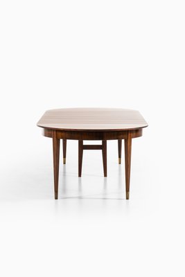 Rosewood Dining Table by Ernst Kühn for Lysberg Hansen & Therp , 1950s-SC-554939