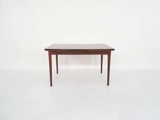 Rosewood Extendable Dining Table, 1960s-ZO-907198