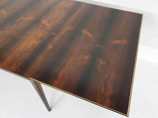 Rosewood Extendable Dining Table, 1960s-ZO-907198