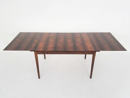 Rosewood Extendable Dining Table, 1960s-ZO-907198