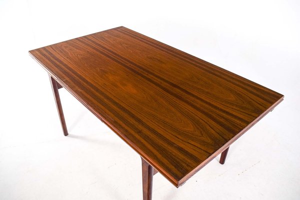 Rosewood Extendable Dining Table from Vejle Mobelfabrik, 1960s-XWB-1813867