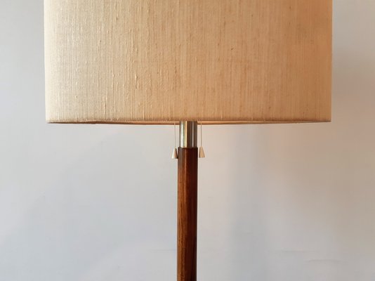 Rosewood Floor Lamp by Willem Hagoort, Netherlands, 1960s-NV-1014580