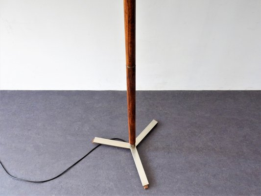 Rosewood Floor Lamp by Willem Hagoort, Netherlands, 1960s-NV-1014580