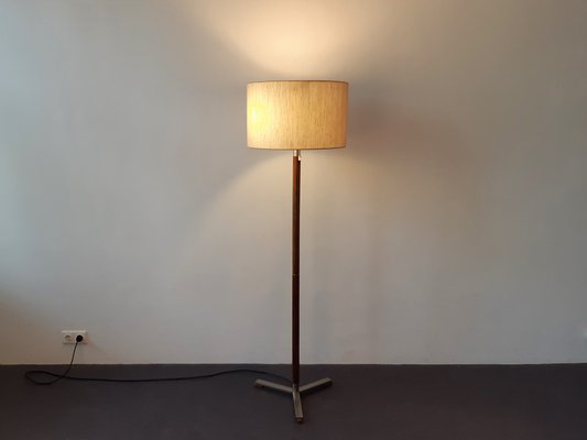 Rosewood Floor Lamp by Willem Hagoort, Netherlands, 1960s-NV-1014580