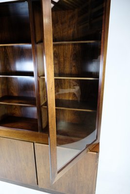 Rosewood Glass Display Case from Omann Jun, 1960-UY-1441648