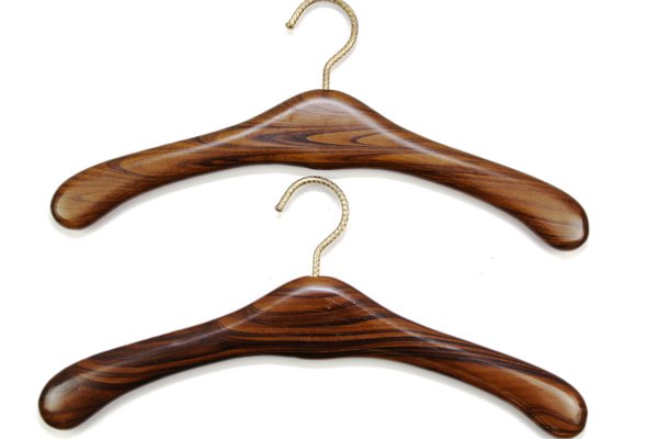 Rosewood Hangers, 1960s, Set of 6-ZWH-679143