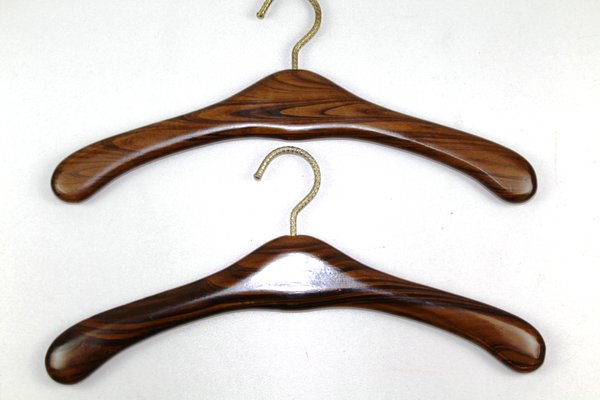 Rosewood Hangers, 1960s, Set of 6-ZWH-679143