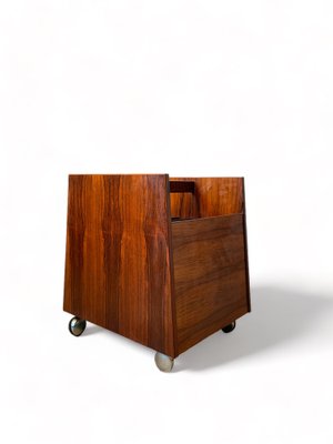 Rosewood Magazine Rack by Rolf Hesland for Bruksbo, 1960s-DZY-1739025