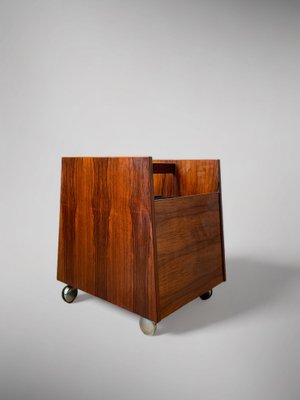 Rosewood Magazine Rack by Rolf Hesland for Bruksbo, 1960s-DZY-1739025