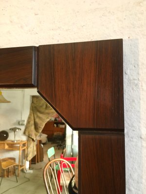 Rosewood Mirror, 1960s-ZKN-580862