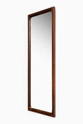 Rosewood Mirror by Aksel Kjersgaard for Odder, Denmark, 1950s-SC-753400