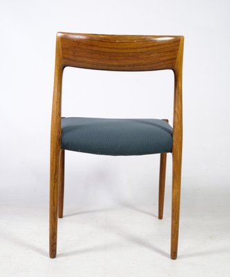 Rosewood Model 77 Dining Chairs by Niels O. Møller, 1960, Set of 6-UY-1441652