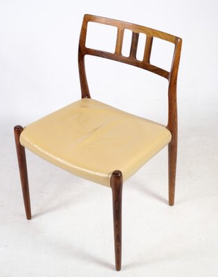 Rosewood Model 79 Dining Chairs by Niels O. Møller, 1960, Set of 6-UY-1441646