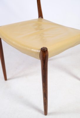 Rosewood Model 79 Dining Chairs by Niels O. Møller, 1960, Set of 6-UY-1441646