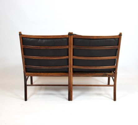 Rosewood Model OW149-2 Colonial 2-Seat Sofa by Ole Wanscher for P. Jeppesens Møbelfabrik, 1960s-UY-622997