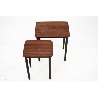 Rosewood Nesting Tables, 1960s, Set of 2-BXB-670015