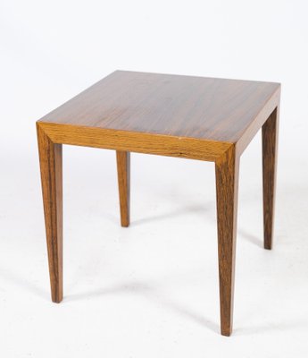 Rosewood Nesting Tables attributed to Severin Hansen for Haslev Møbelfabrik, 1960, Set of 3-UY-1446589