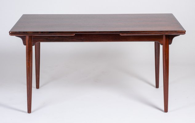 Rosewood No 54 Extendable Dining Table from Omann Jun, 1960s-ZGQ-1289900