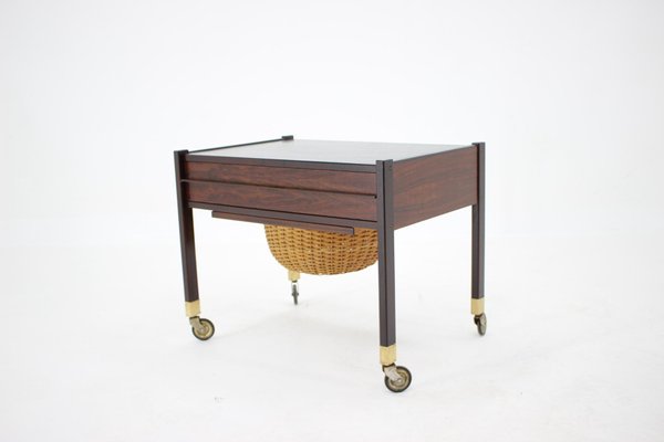 Rosewood Sewing Table, Denmark, 1960s-TZ-952782