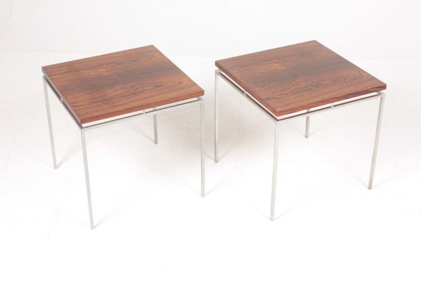 Rosewood Side Tables by Knud Joos for Jason Møbler, 1950s, Set of 2-FK-741348