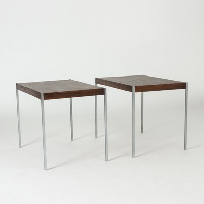 Rosewood Side Tables by Uno & Östen Kristiansson for Luxus, 1960s, Set of 2-NL-715138