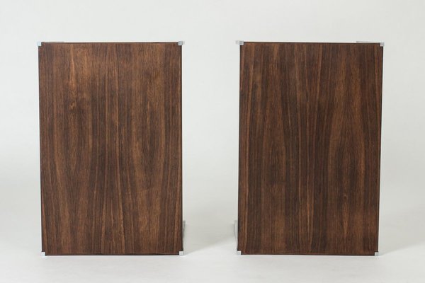 Rosewood Side Tables by Uno & Östen Kristiansson for Luxus, 1960s, Set of 2-NL-715138