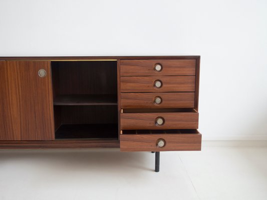 Rosewood Sideboard with Sliding Doors and Drawers from Faram, 1960s-ZYF-833542