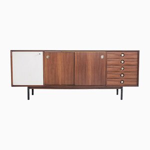 Rosewood Sideboard with Sliding Doors and Drawers from Faram, 1960s-ZYF-833542