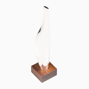 Rosewood Sterling Silver & Rosewood Model TW17 Vase by Tapio Wirkkala, 1960s-SC-586842