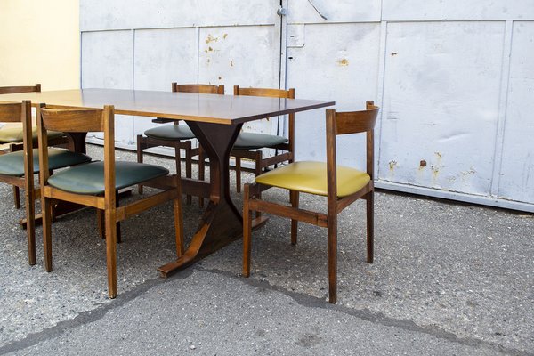 Rosewood Table by Gianfranco Frattini for Bernini Italia, 1957-VCV-1304395