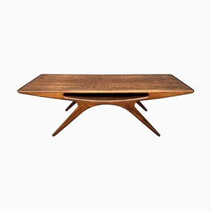 Rosewood The Smile Coffee Table by Johannes Andersen for CFC Silkeborg-MXB-1239946