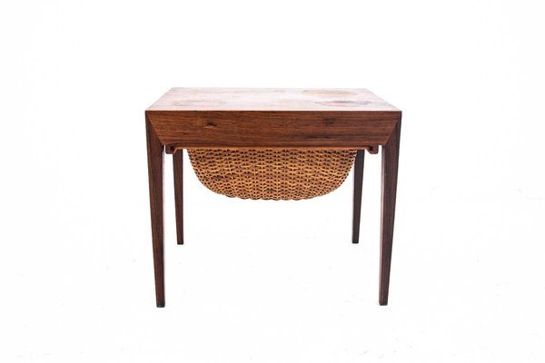 Rosewood Thread Table, 1960s-BXB-744329