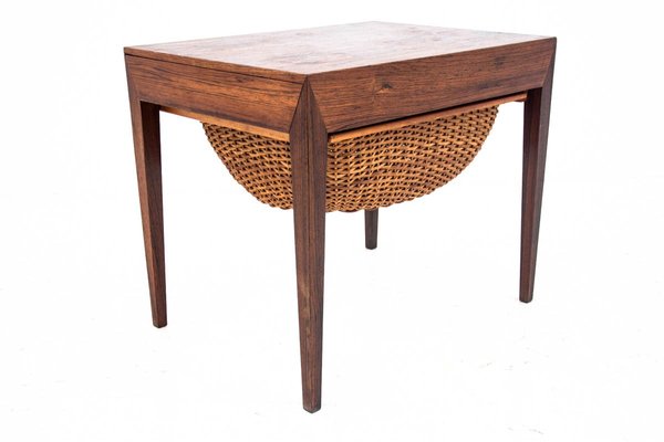 Rosewood Thread Table, 1960s-BXB-744329