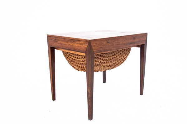 Rosewood Thread Table, 1960s-BXB-744329