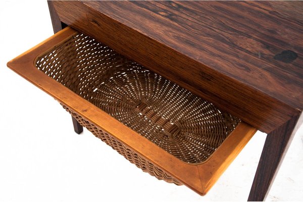 Rosewood Thread Table, 1960s-BXB-744329