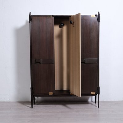 Rosewood Wardrobe Hanger by Gianfranco Frattini, 1950s-XSG-2042227