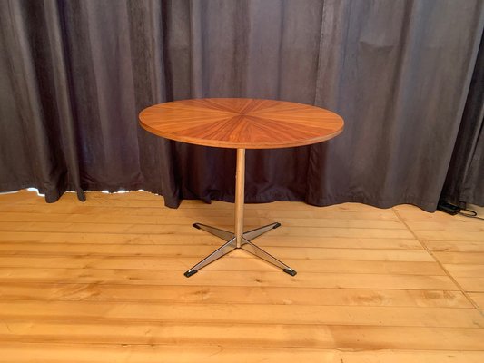 Rotating Coffee Table in Wood, 1960s-VQM-1336773